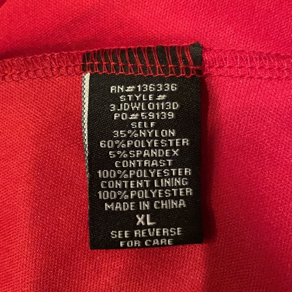 deb Red Formal Dress Size  XL - Picture 6 of 6